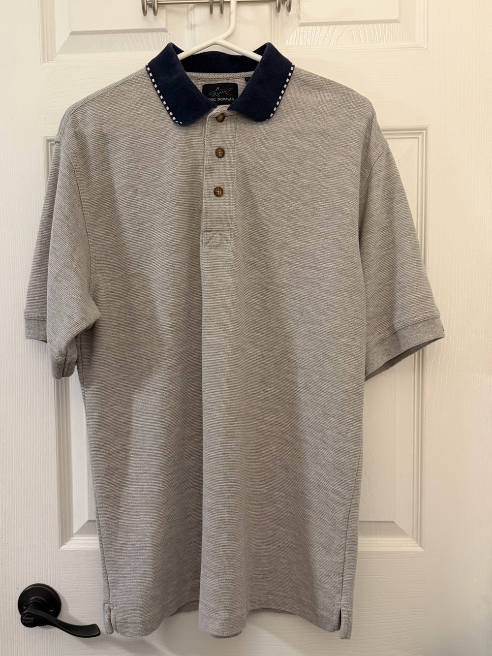 Greg Norman Men's Golf Polo Shirt Medium